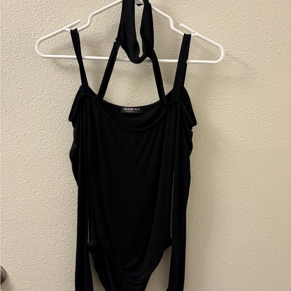 Fashion Nova Black Bodysuit